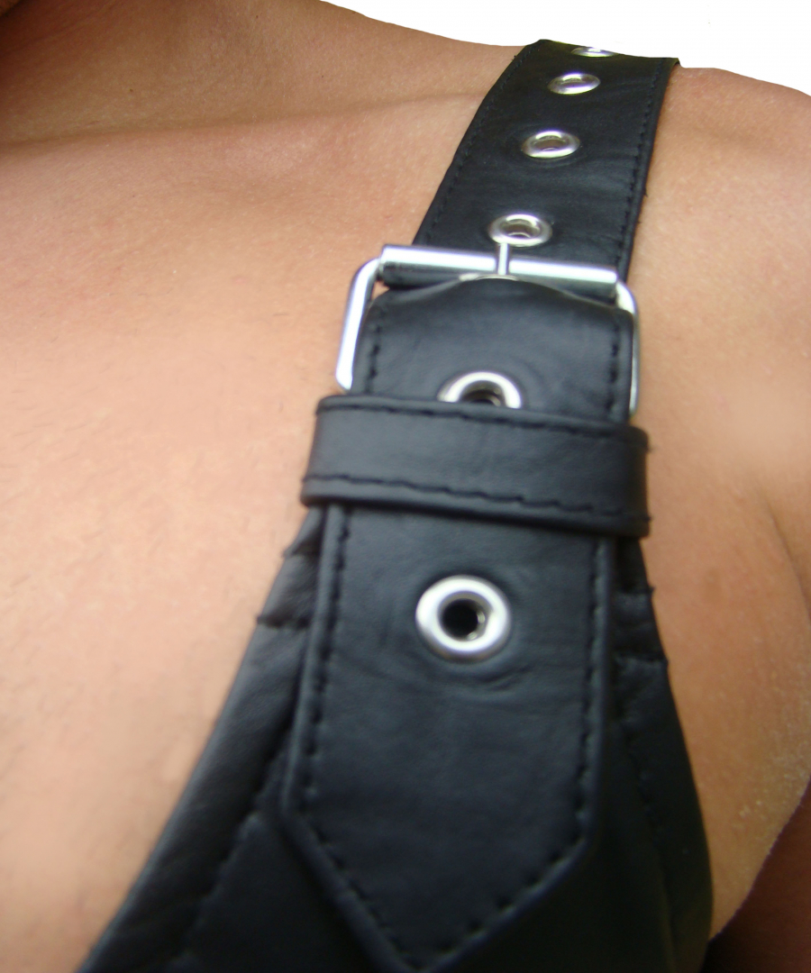 Ledergürtel Herren schwarz