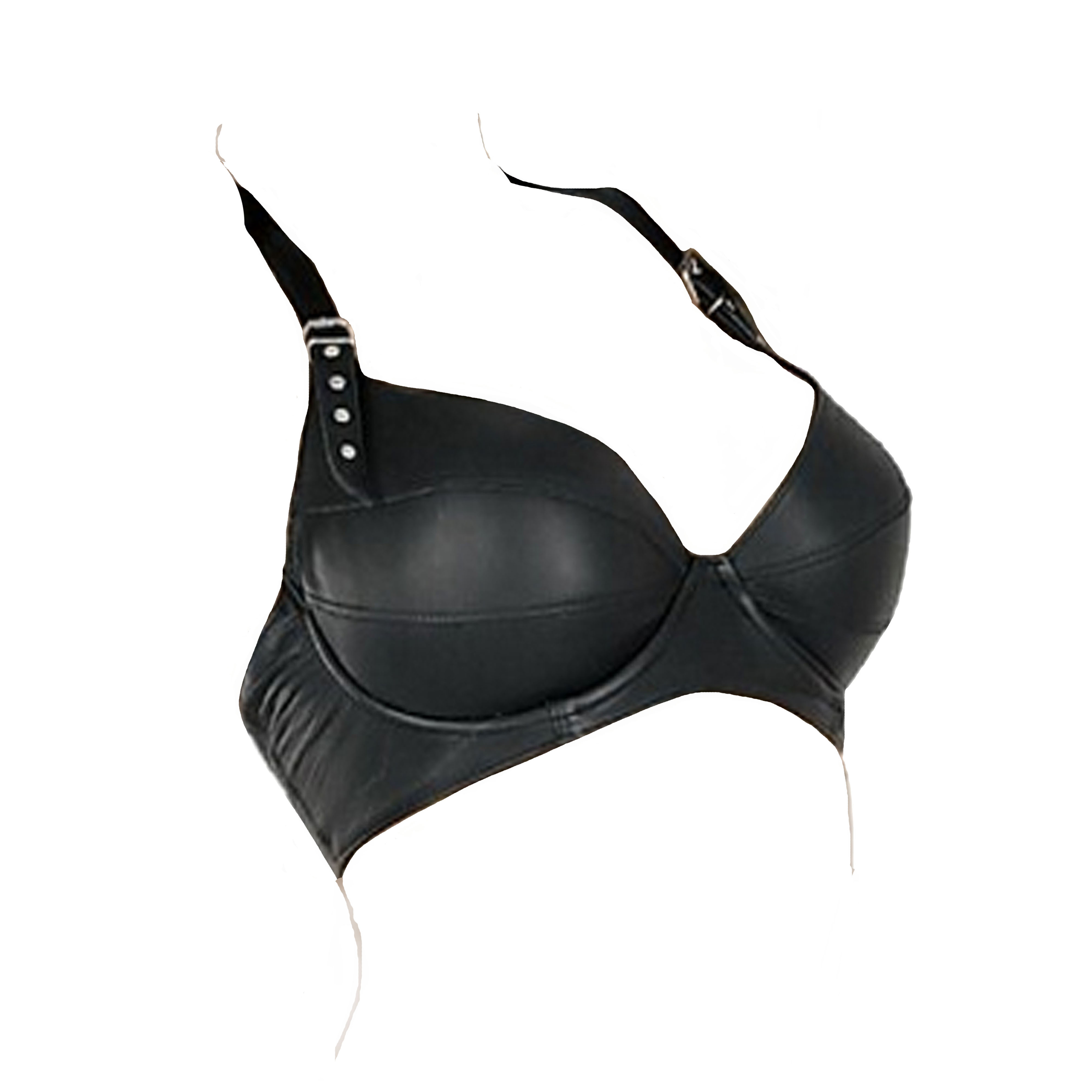  underwire bra bustier genuine nappa leather women Ledapol  5611