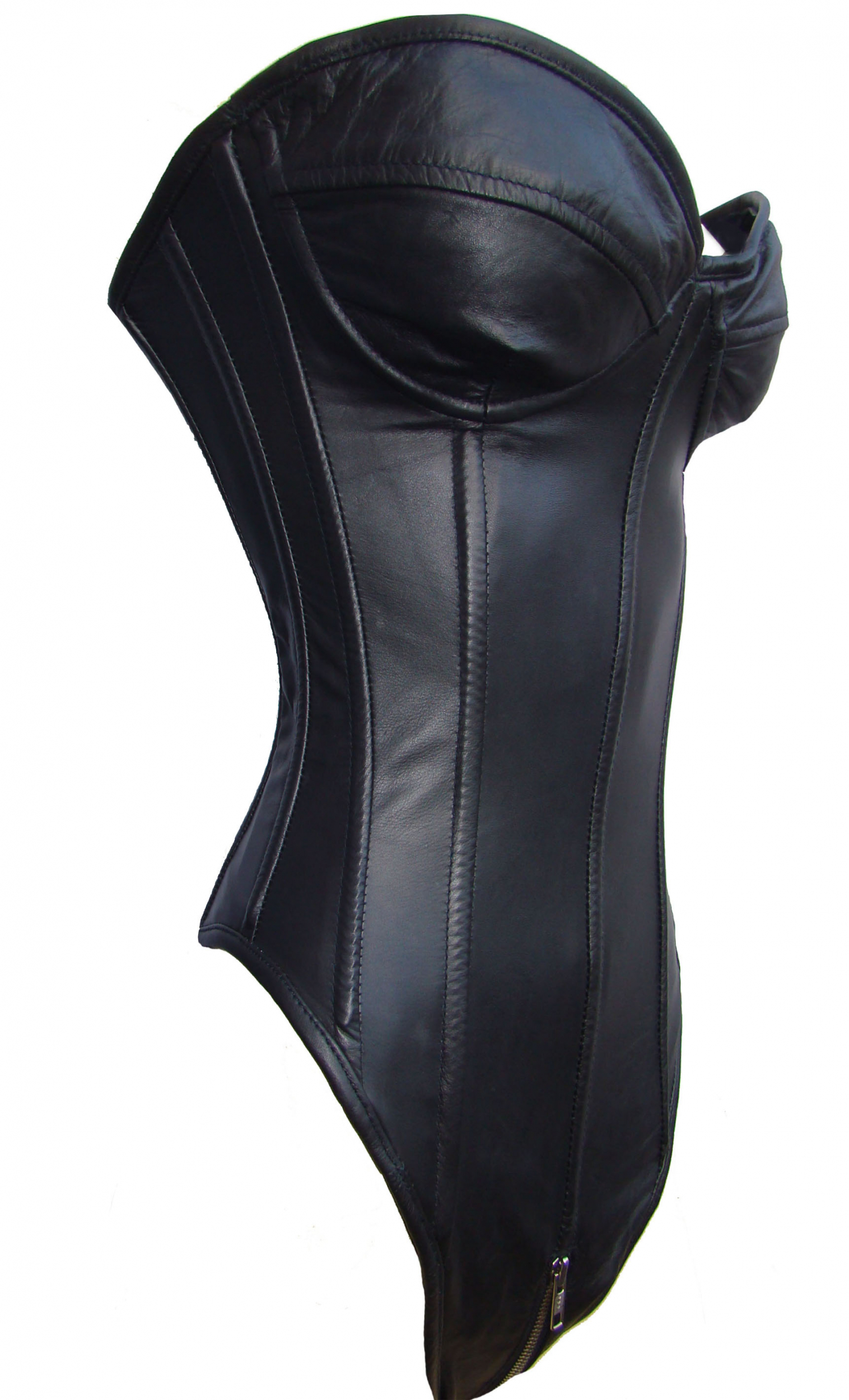 Schritt offen Lederhose